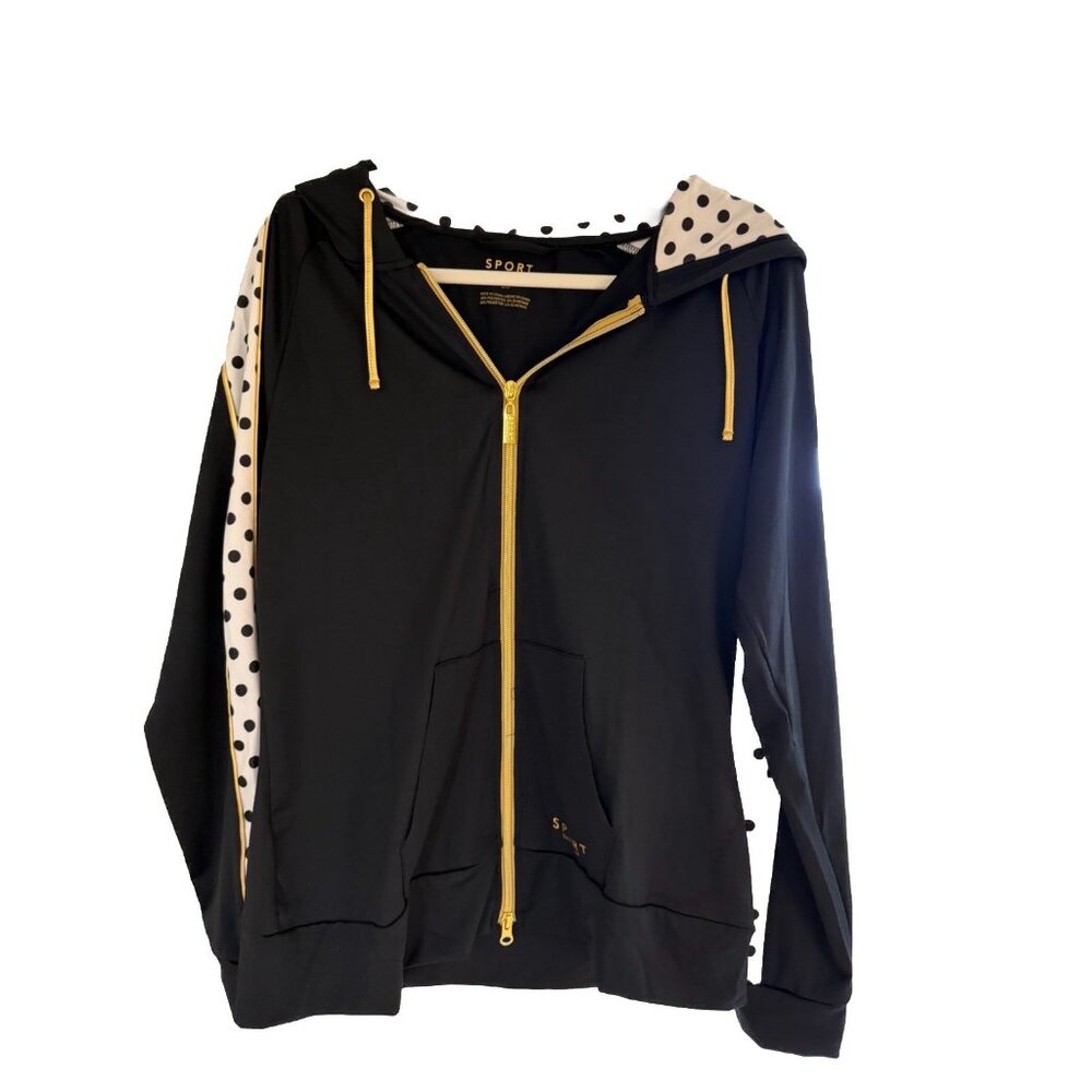 Isaac Mizrahi Sport Warm Up Jacket Size Large NEW W/TAGS!! - Picture 2 of 9
